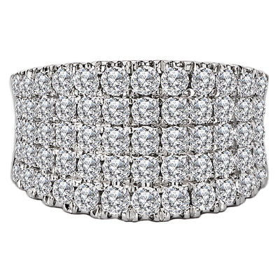 Lab Grown Ladies Fashion Diamond Ring