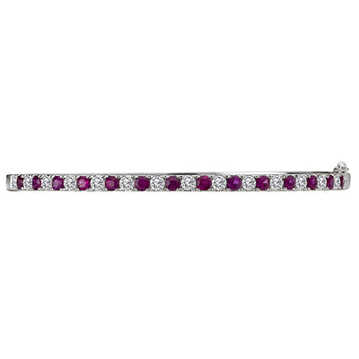 Ladies Fashion Diamond and Gemstone Bracelet