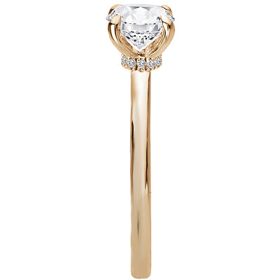 Diamond Semi-Mount Engagement Ring