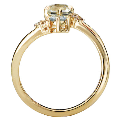 14kt Diamond and Gemstone Ring