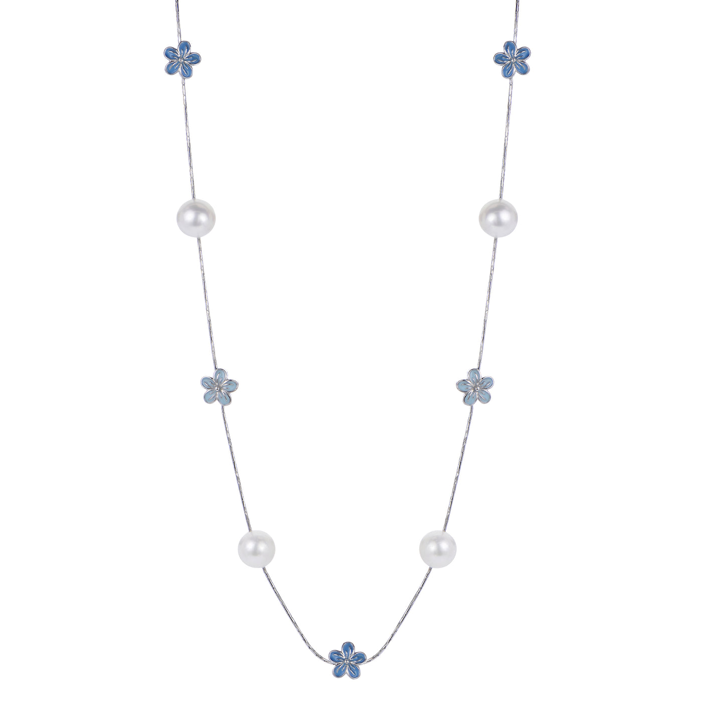 Sterling Silver Freshwater Pearl Necklace