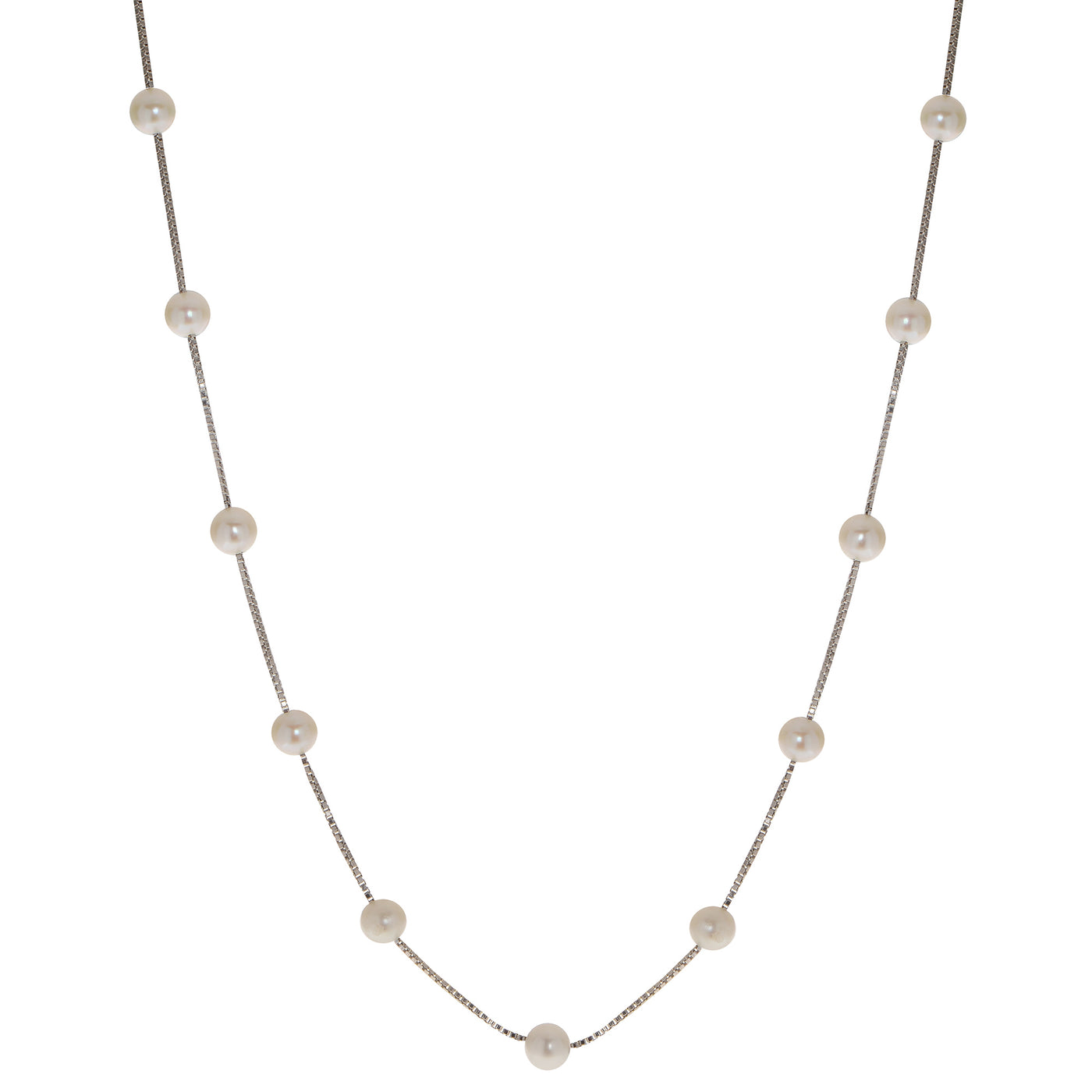 Sterling Silver Freshwater Pearl Necklace