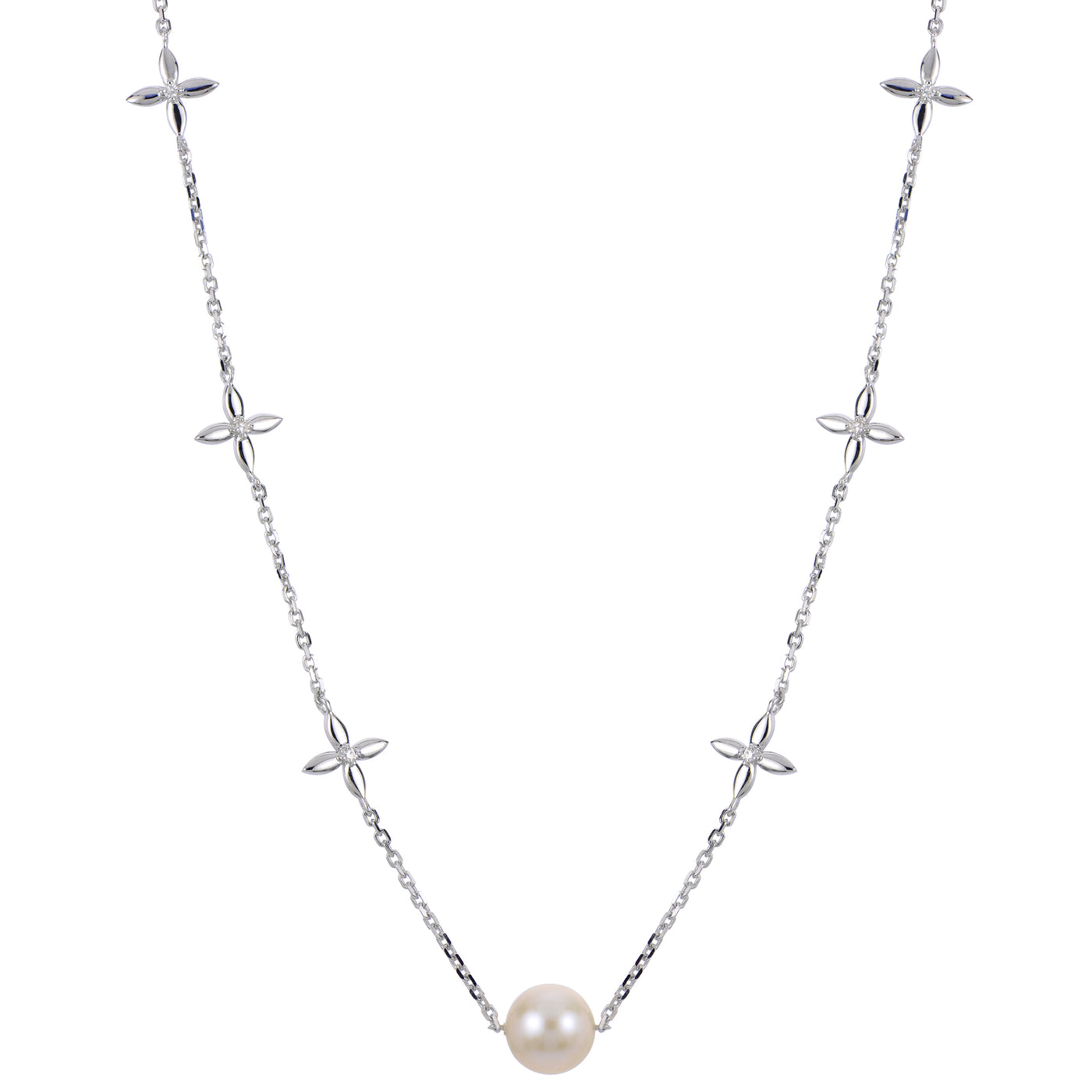 Sterling Silver Freshwater Pearl Necklace