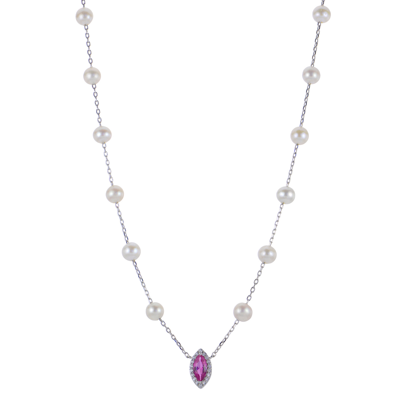 Sterling Silver Freshwater Pearl Necklace