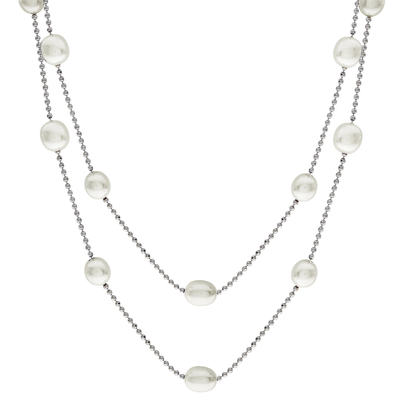 Sterling Silver Freshwater Pearl Necklace