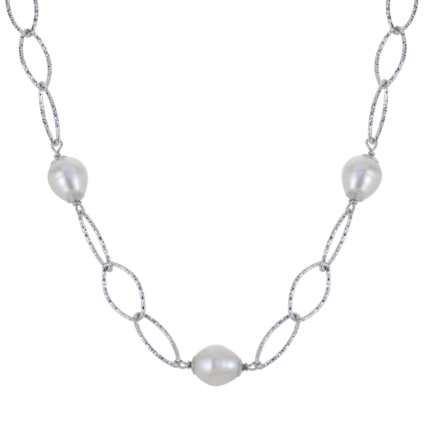 Sterling Silver Freshwater Pearl Necklace