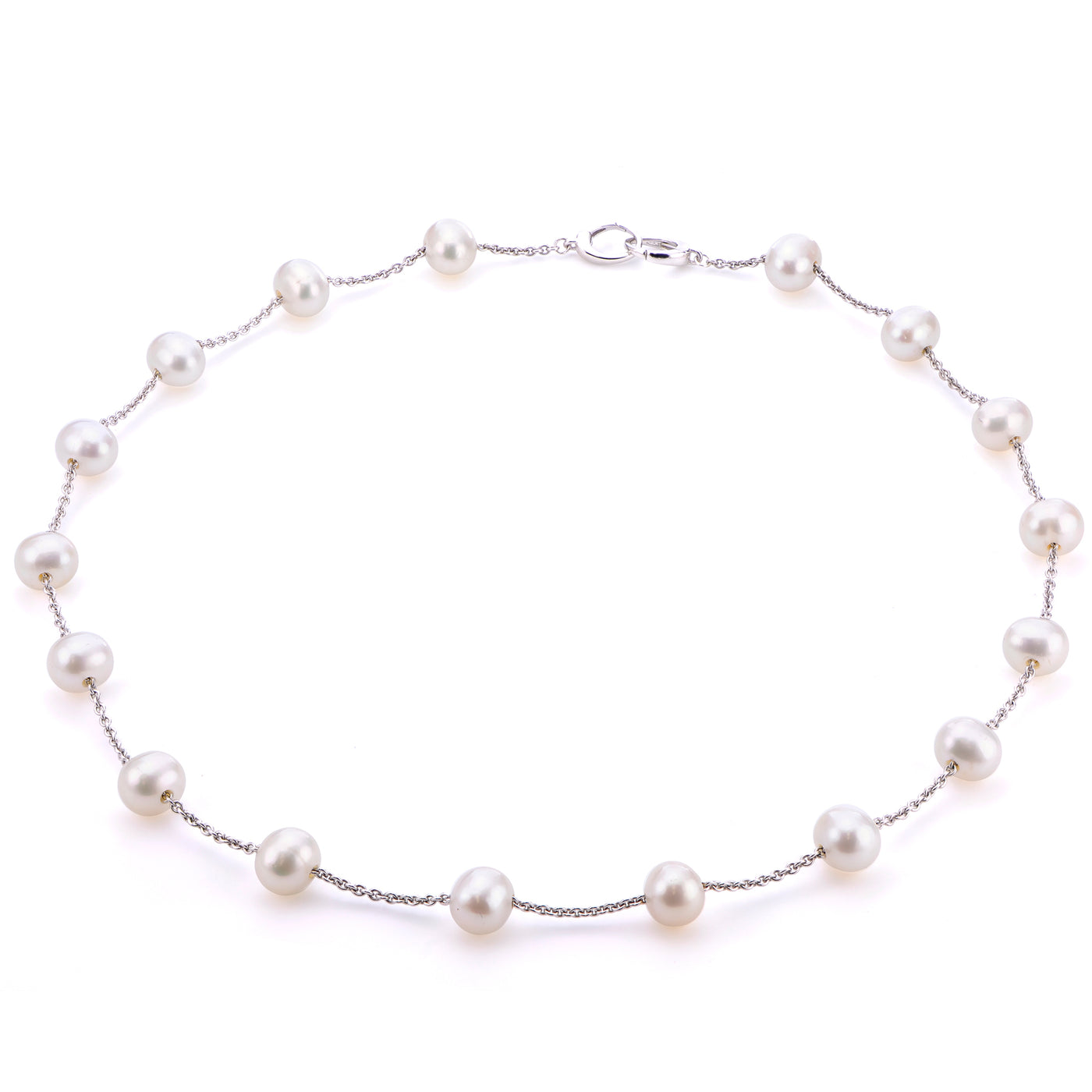 Sterling Silver Freshwater Pearl Necklace