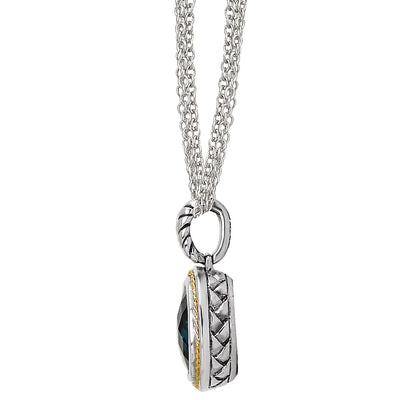 Ladies Fashion Gemstone Necklace