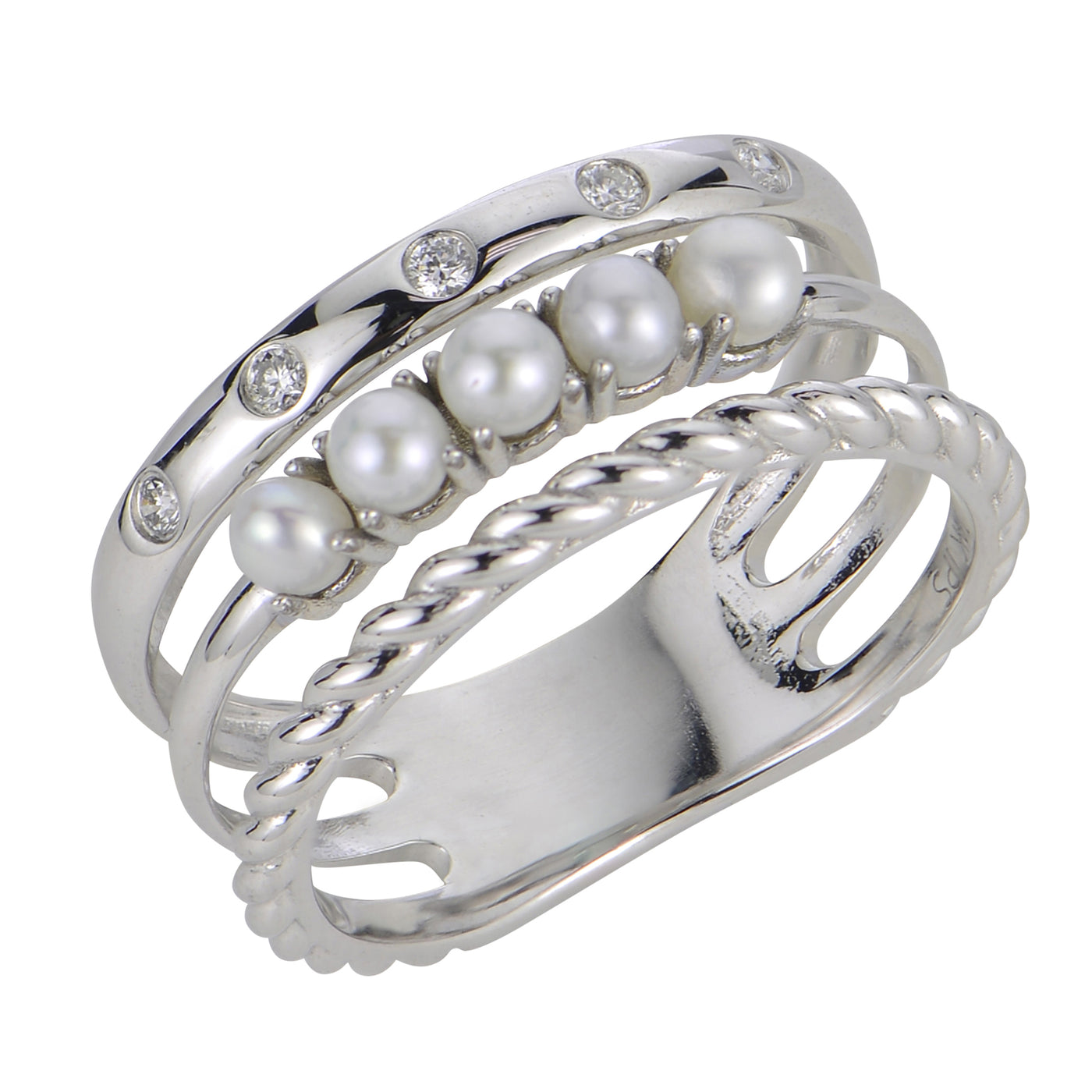 14KT White Gold  Ring