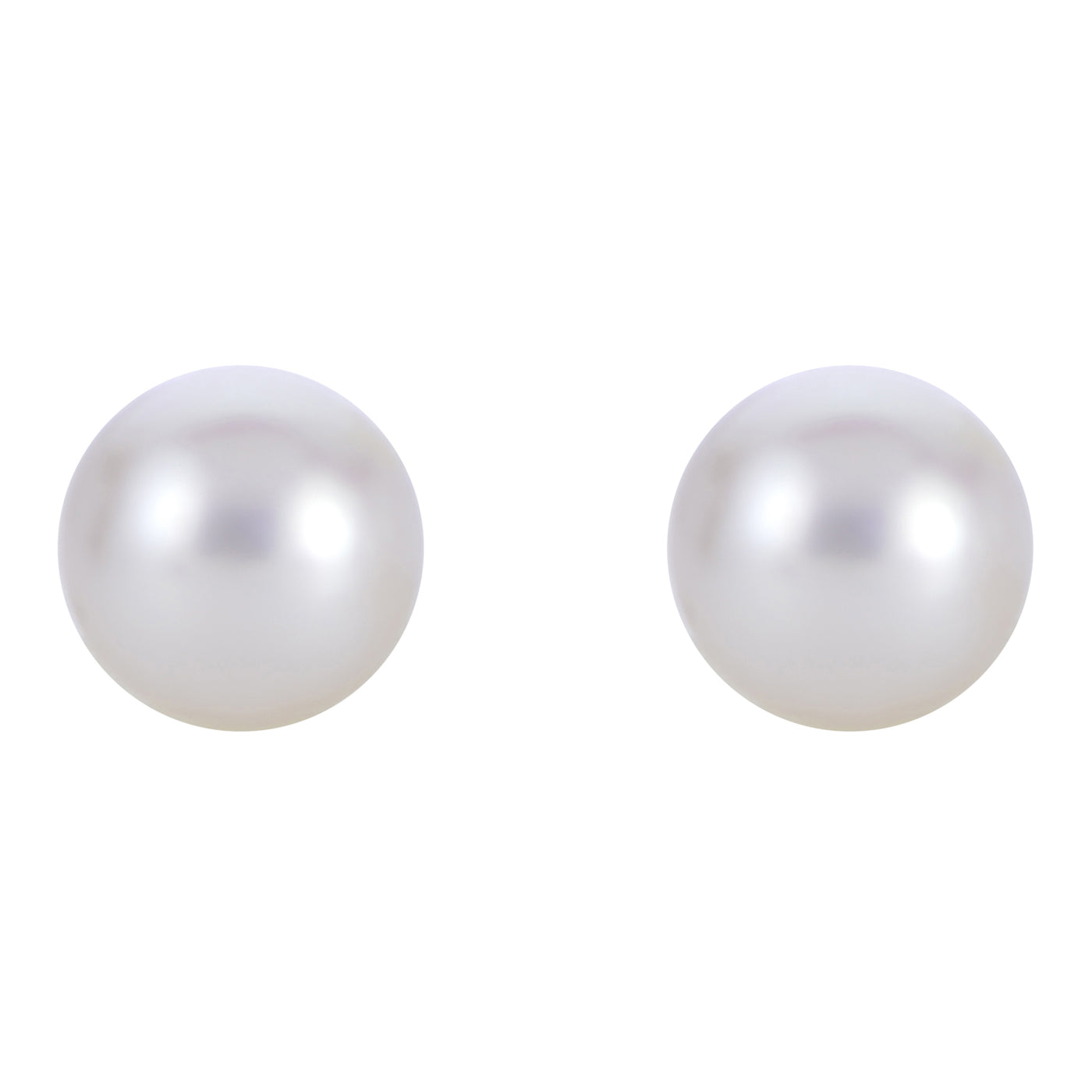 14KT White Gold Akoya Pearl Earring