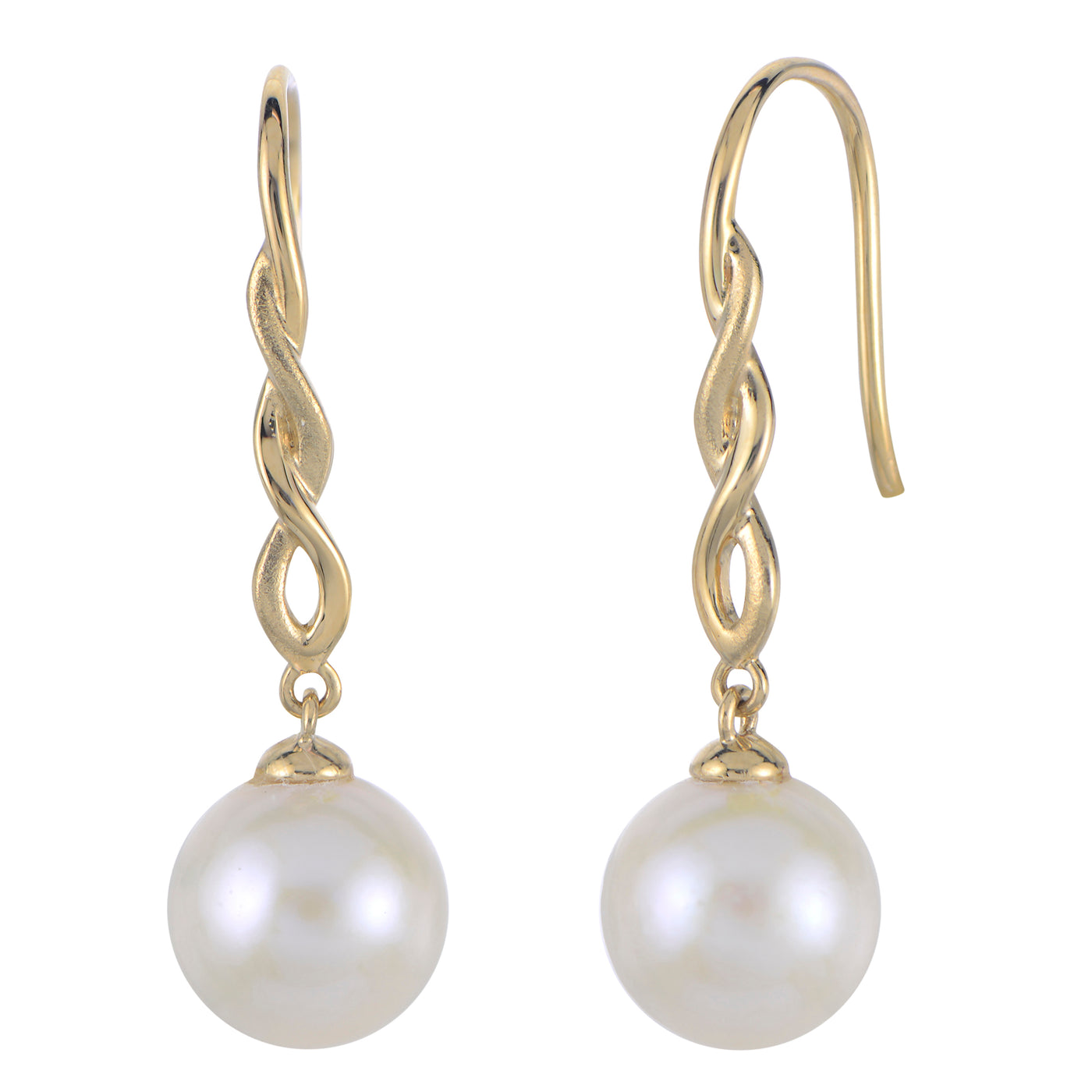 14KT Yellow Gold Freshwater Pearl Earring
