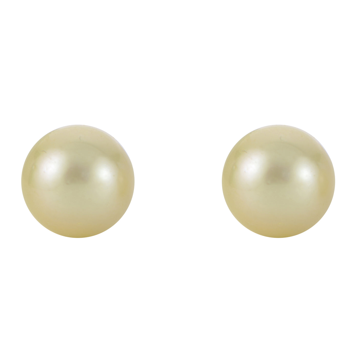 14KT Yellow Gold Golden South Sea Pearl Earring
