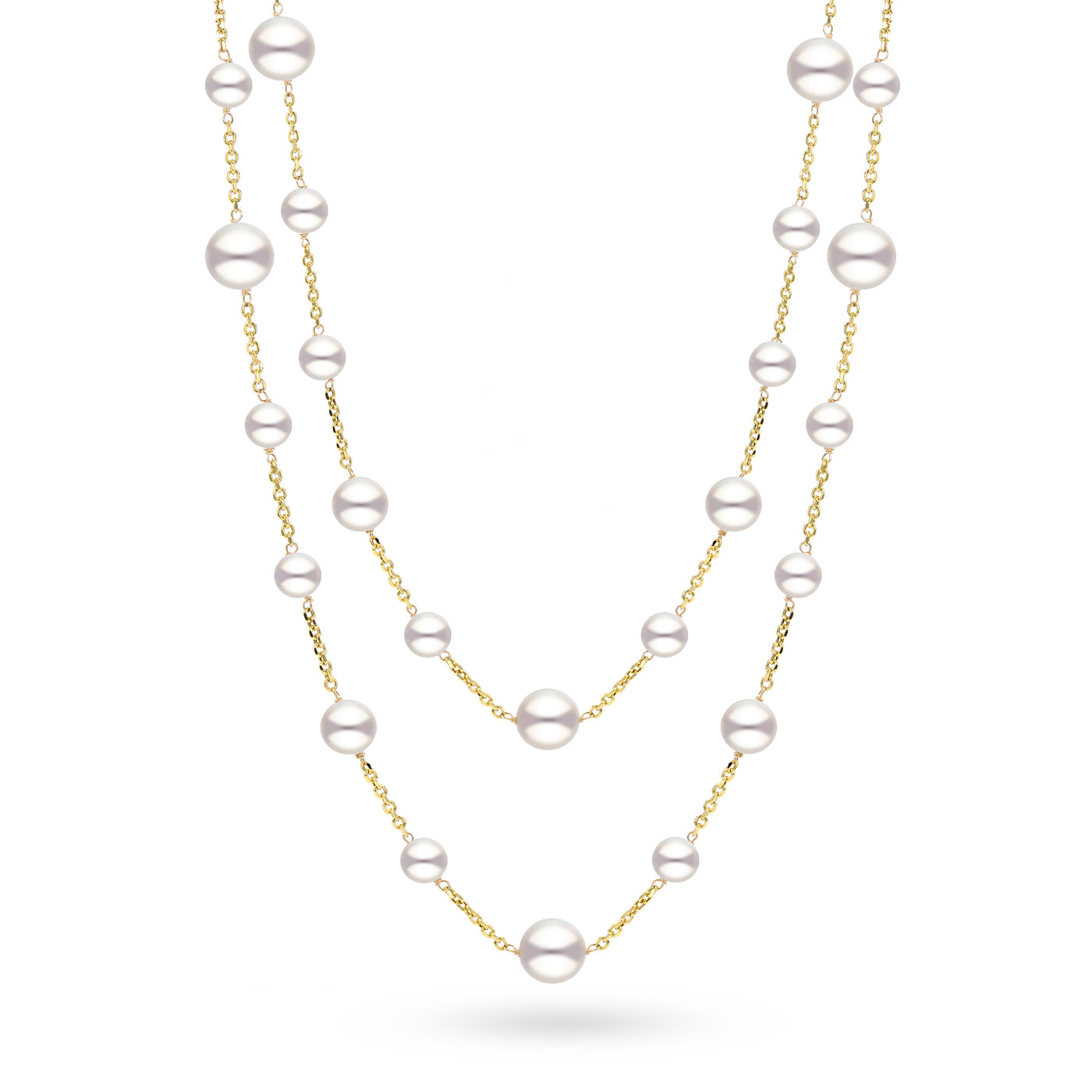 14KT Yellow Gold Freshwater Necklace