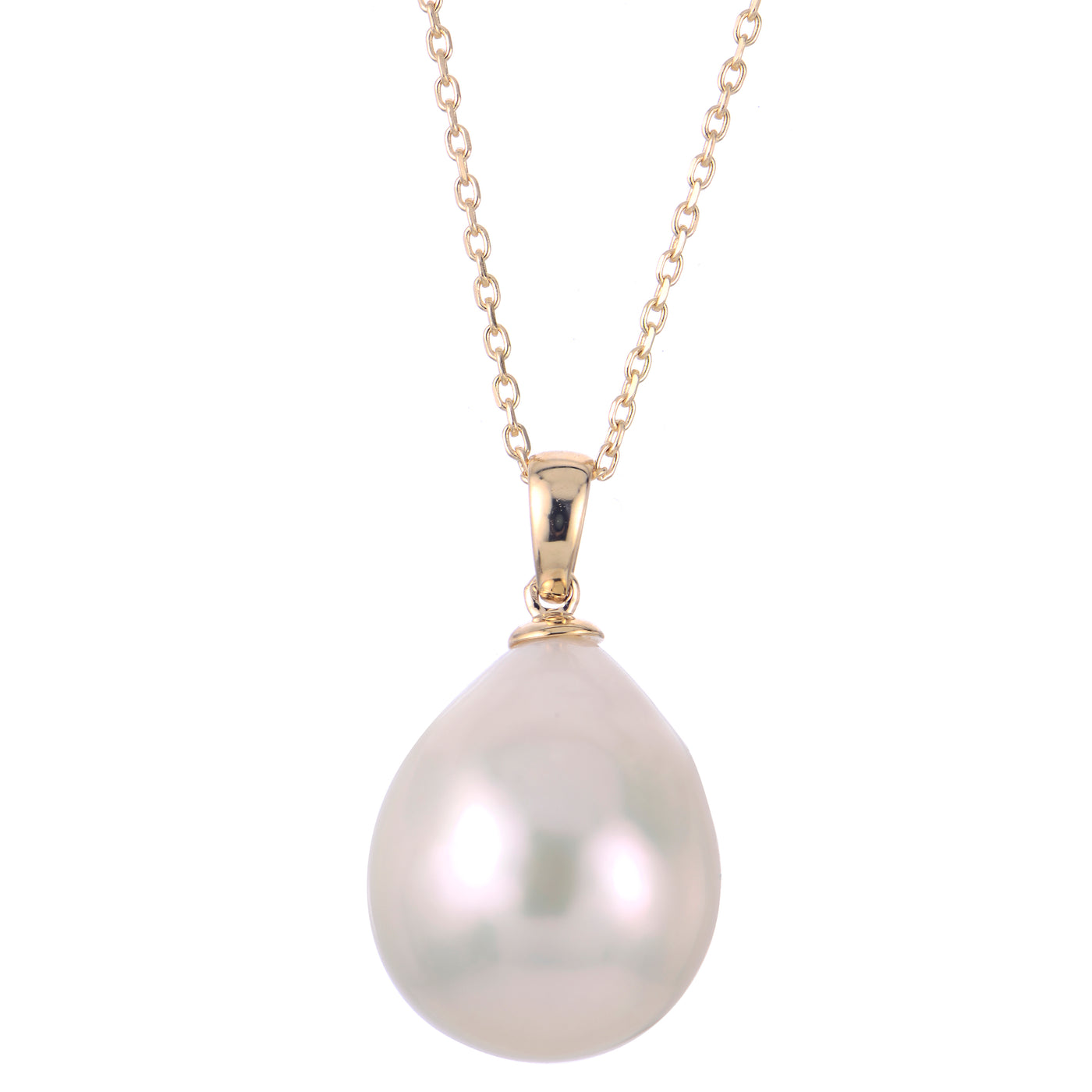 14KT Yellow Gold Freshwater Pearl Pendant