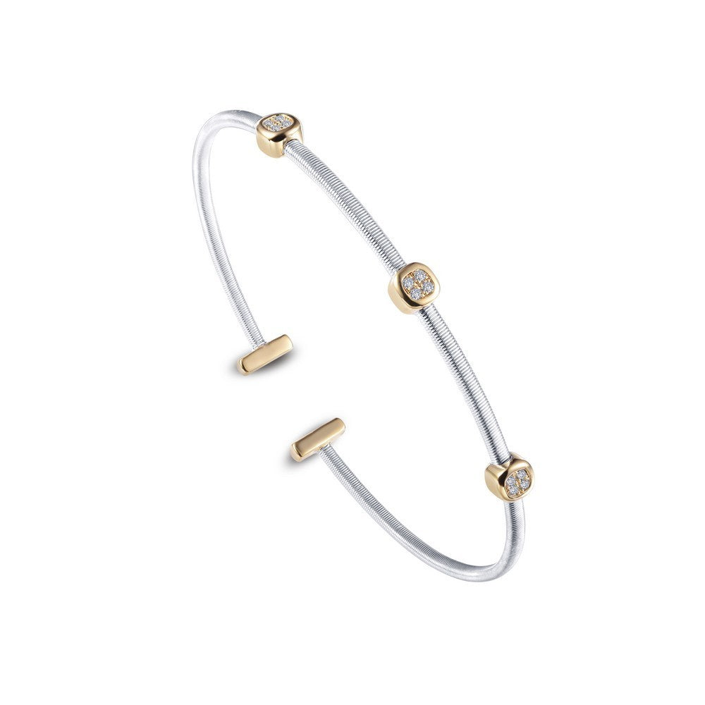 Open Cuff Station Bracelet