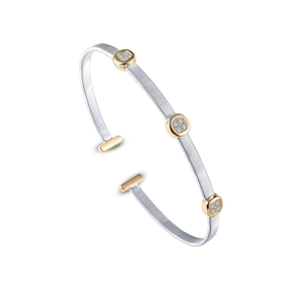 Open Cuff Station Bracelet