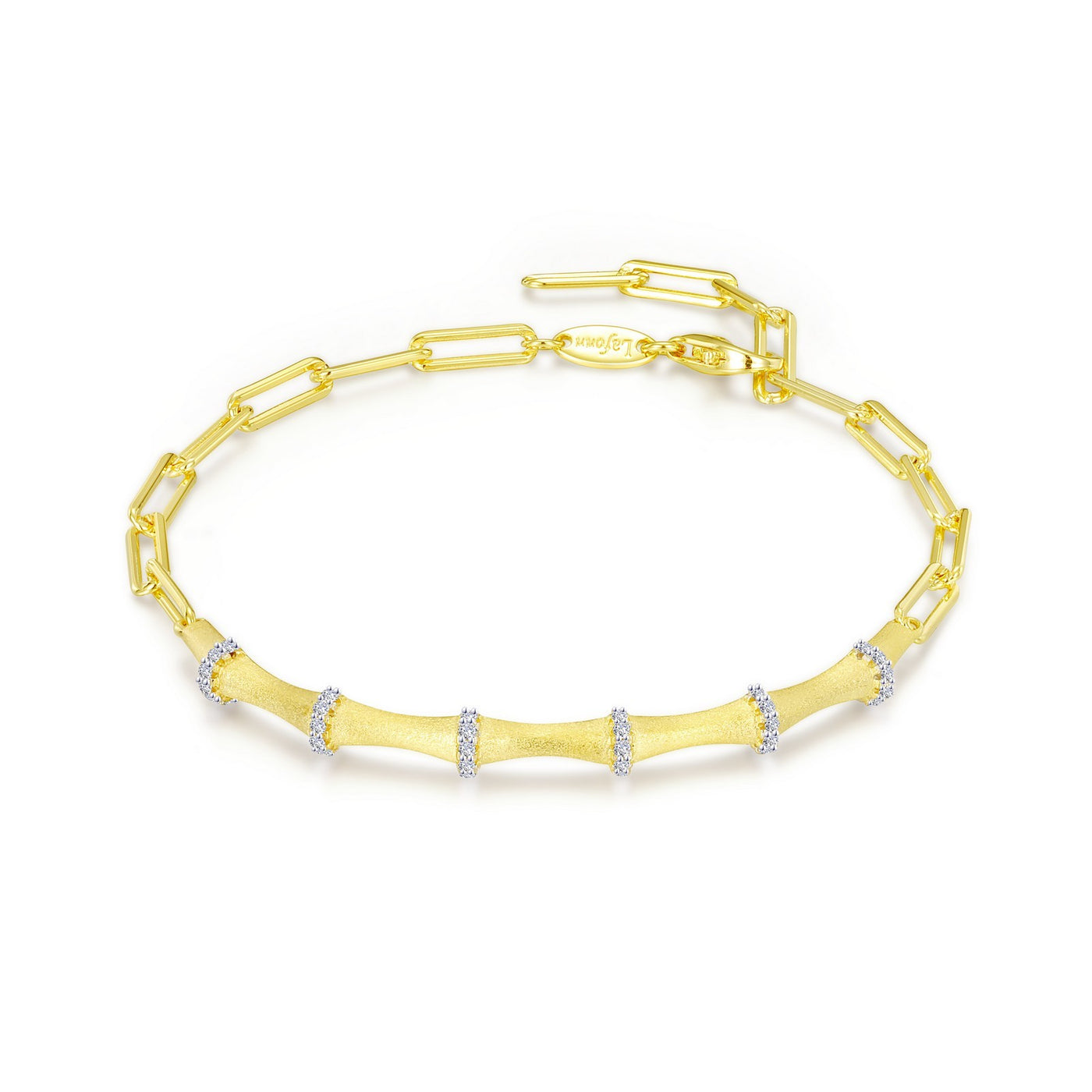 2-Tone Paperclip Bracelet