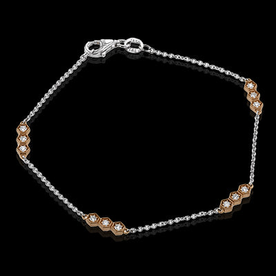 Bracelet in 18k Gold with Diamonds