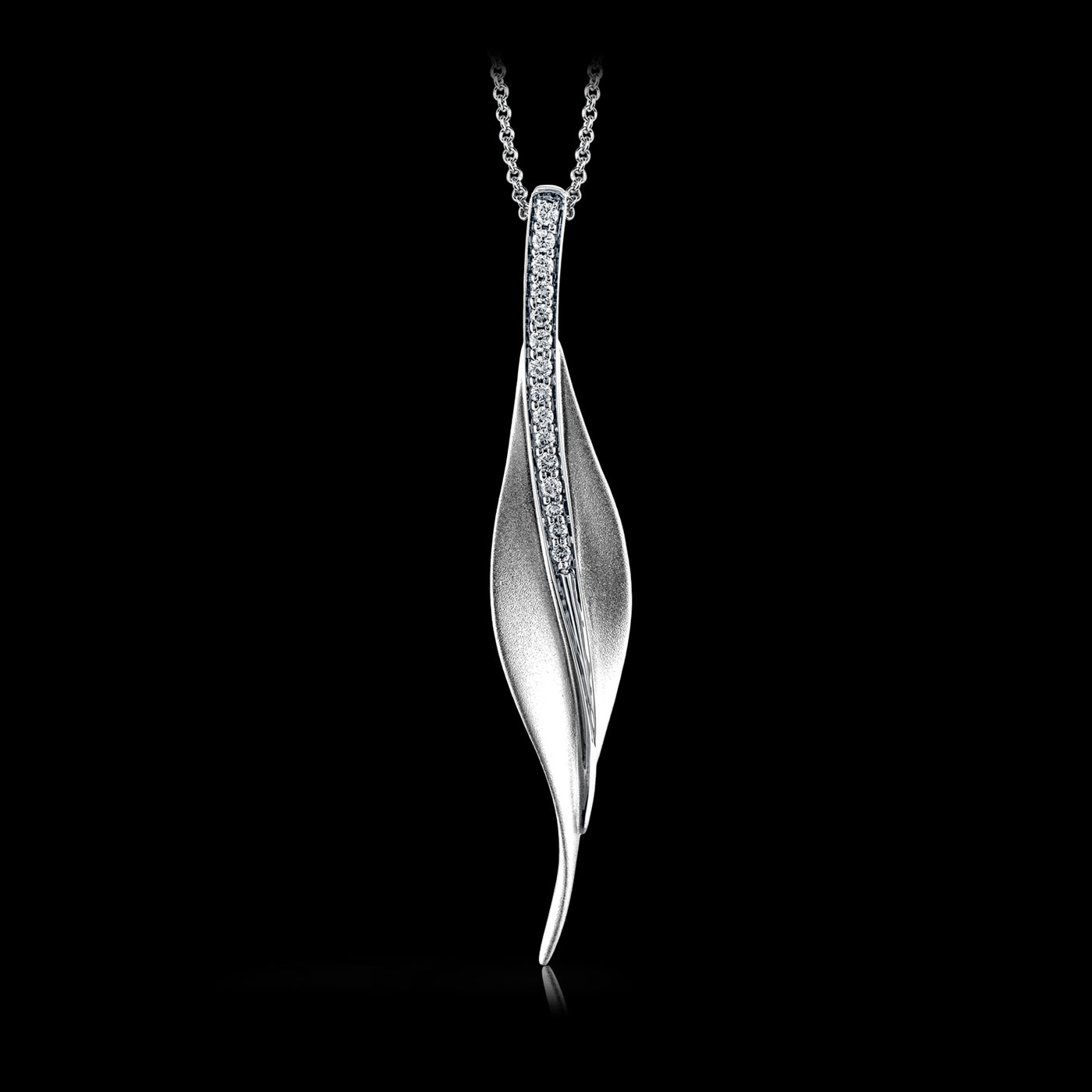 Pendant in 18k Gold with Diamonds