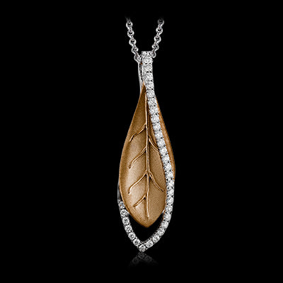Pendant in 18k Gold with Diamonds