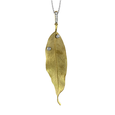 Pendant in 18k Gold with Diamonds