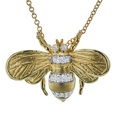 Pendant in 18k Gold with Diamonds