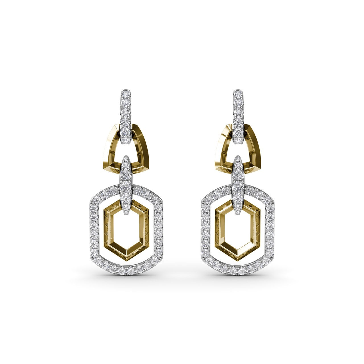 Lynq Sparkling Drop Earrings