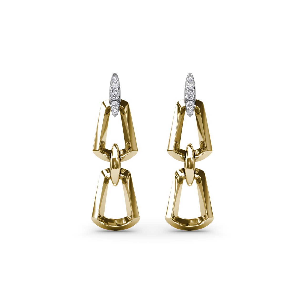 Lynq Trapezoid Earrings