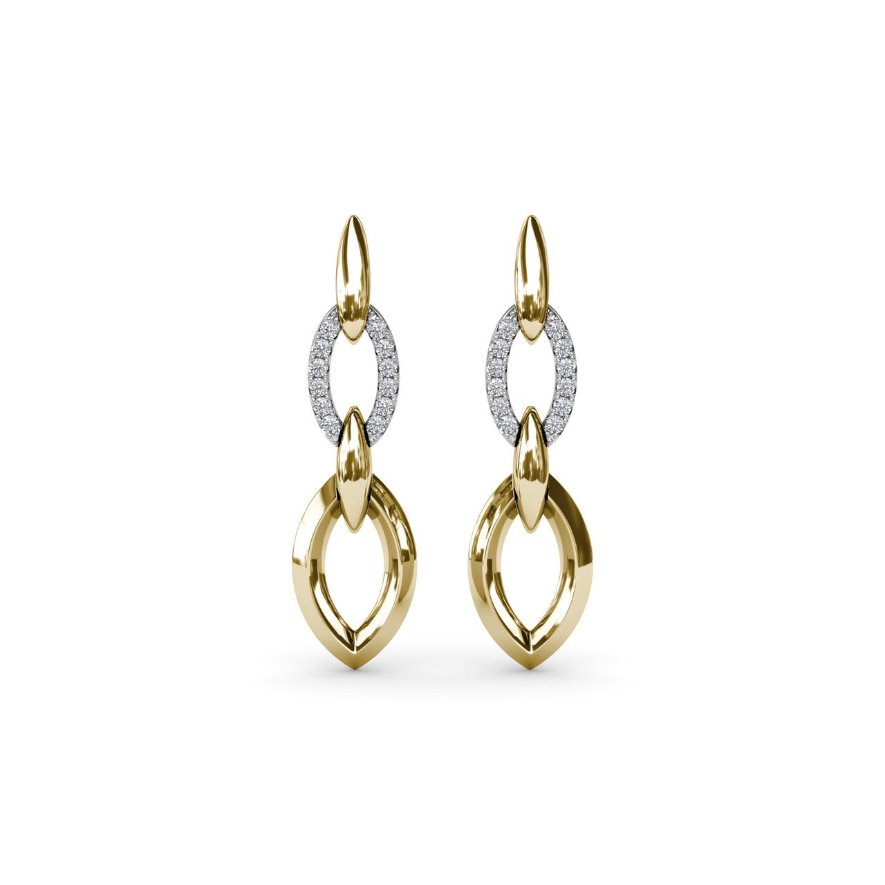 Lynq Double Drop Earrings
