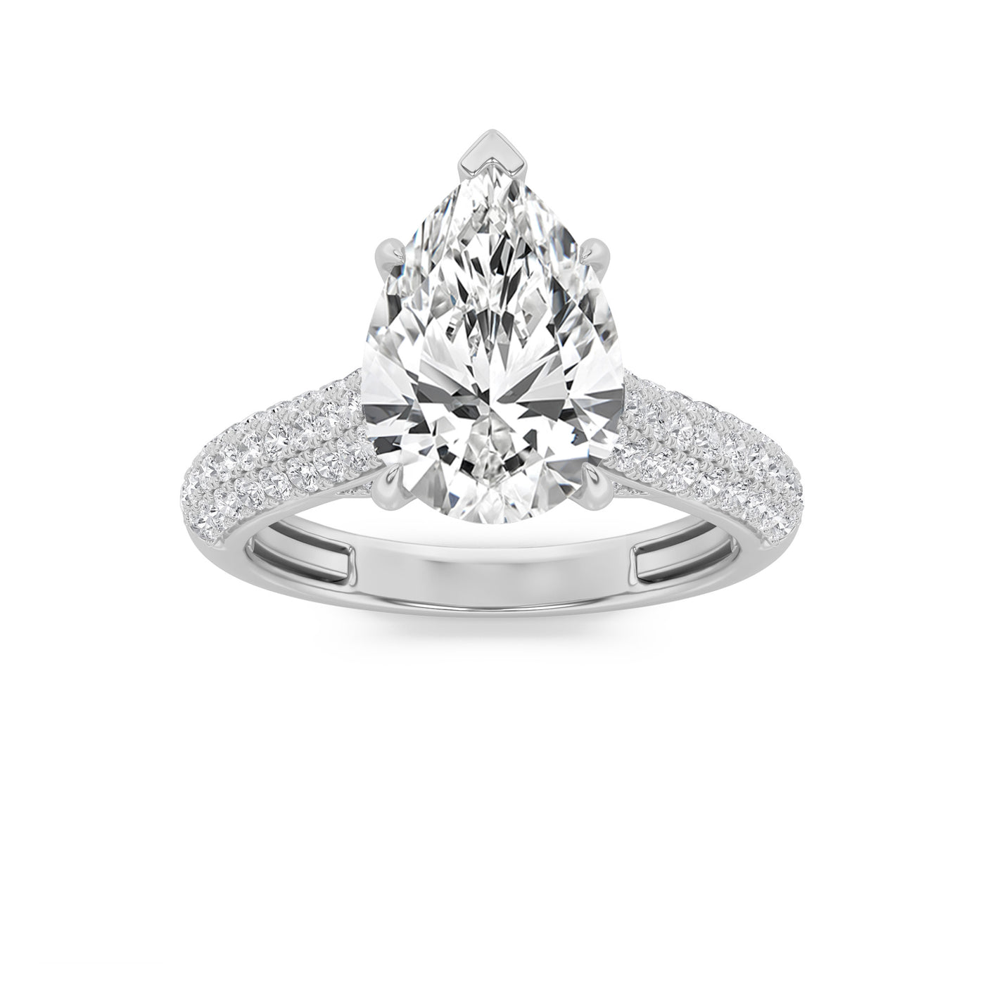 14KW 1.5ct Lab Diamond Solitaire Engagement Ring