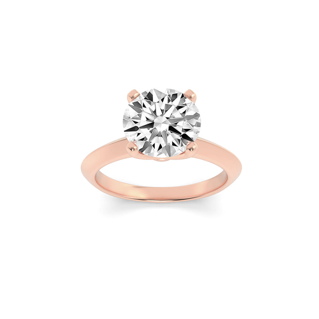 14KR 2ct Lab Diamond Solitaire Engagement Ring