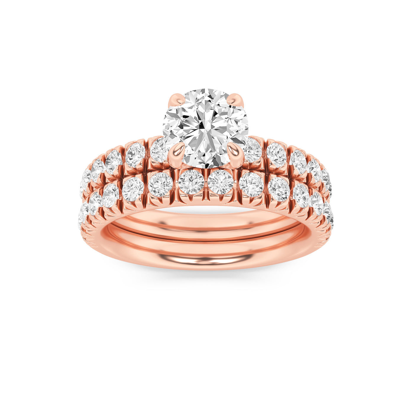 14KR 2ct Lab Diamond Solitaire Engagement Ring