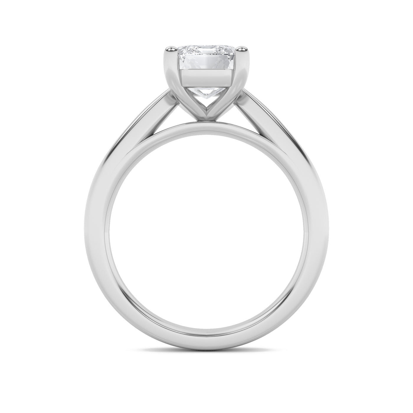 14KW 2ct Lab Diamond Solitaire Engagement Ring