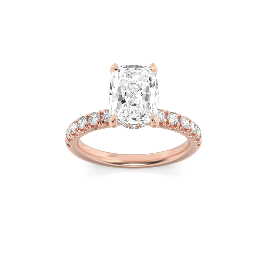14KR 1.9ct Lab Diamond Solitaire Engagement Ring