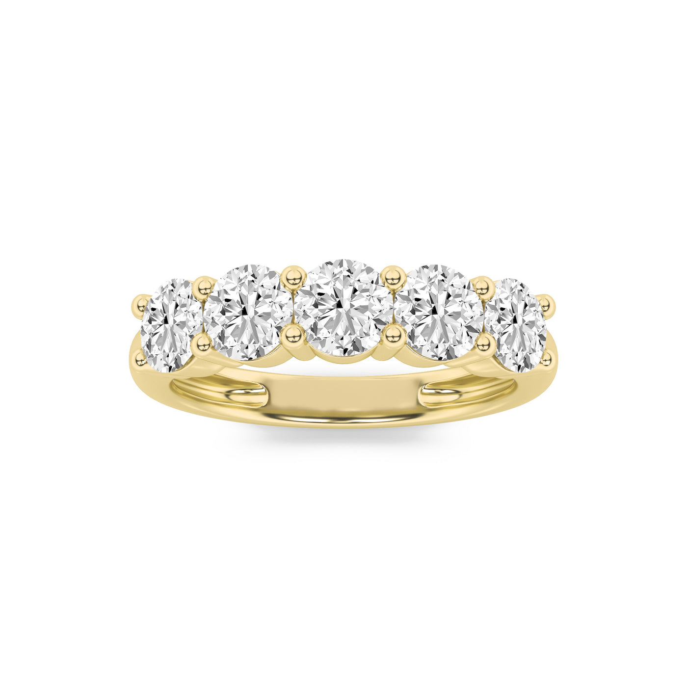 14KY 1.5ct Lab Diamond F+VS+ Anniversary Ring