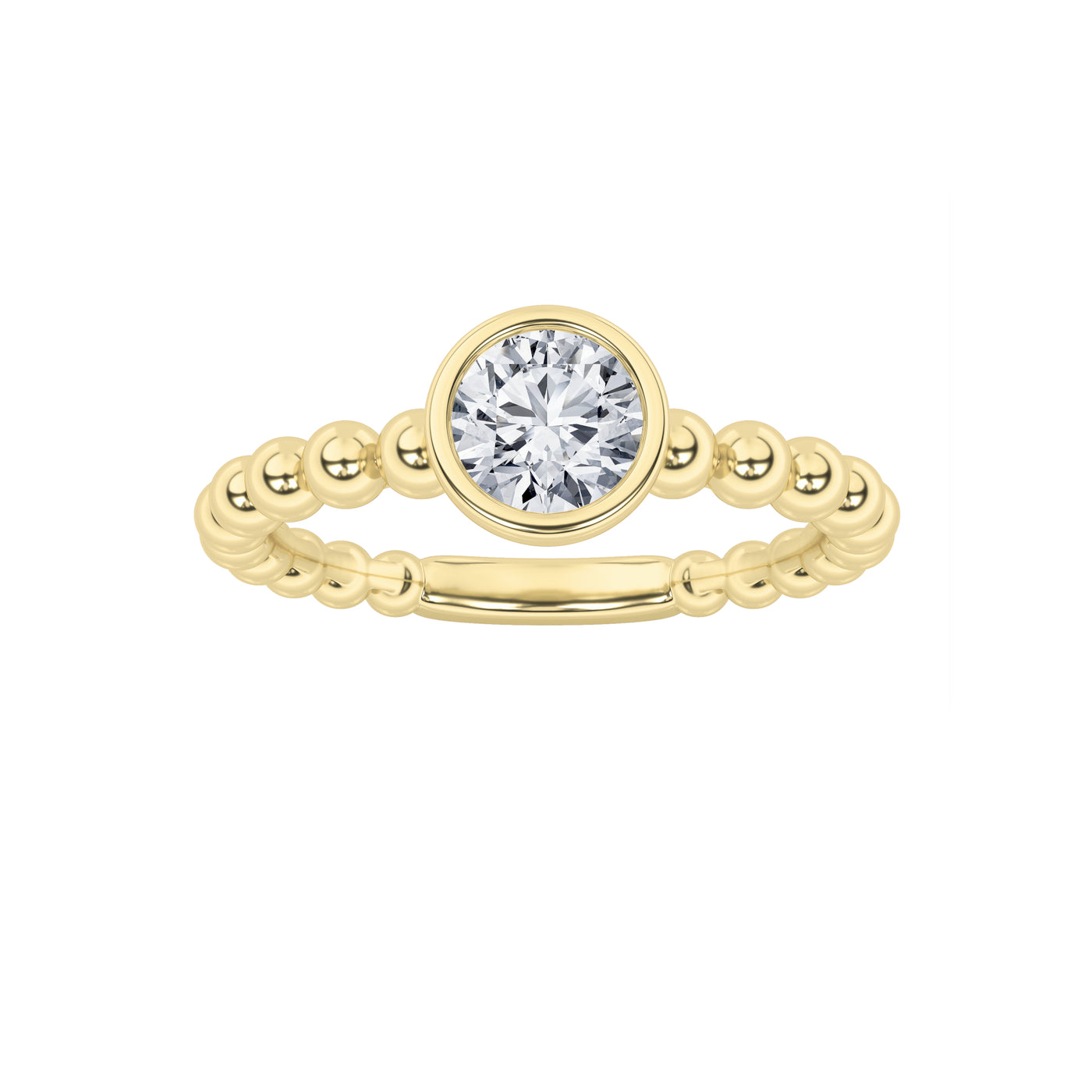 0.5ct G+VS Lab Diamond Solitaire in Mixed Metal