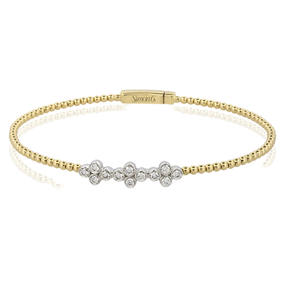 Bangle in 18k Gold with Diamonds