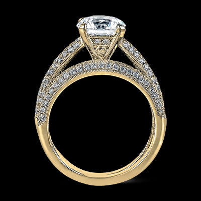 Wedding Set in 18k Gold with Diamonds