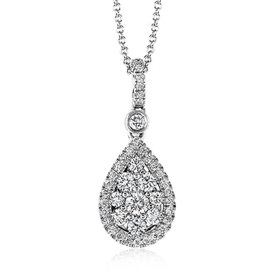Pendant in 18k Gold with Diamonds