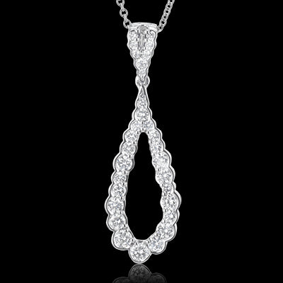 Pendant in 18k Gold with Diamonds