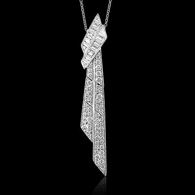 Pendant in 18k Gold with Diamonds