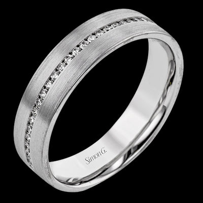 Men Ring in 14k Gold with Diamonds