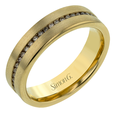 Men Ring in 14k Gold with Diamonds