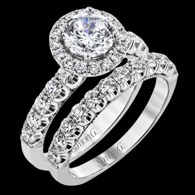 Wedding Set in 18k Gold with Diamonds