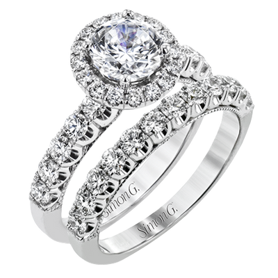 Wedding Set in 18k Gold with Diamonds