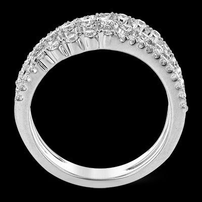 Right Hand Ring in 18k Gold with Diamonds