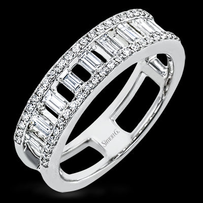 Anniversary Ring in 18k Gold with Diamonds