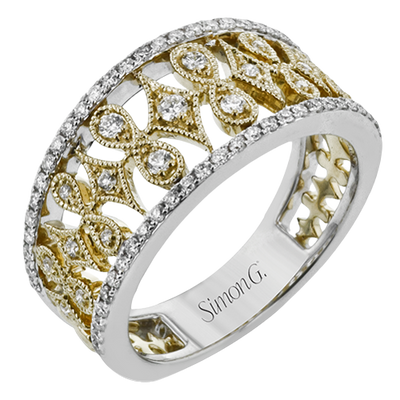 Right Hand Ring in 18k Gold with Diamonds