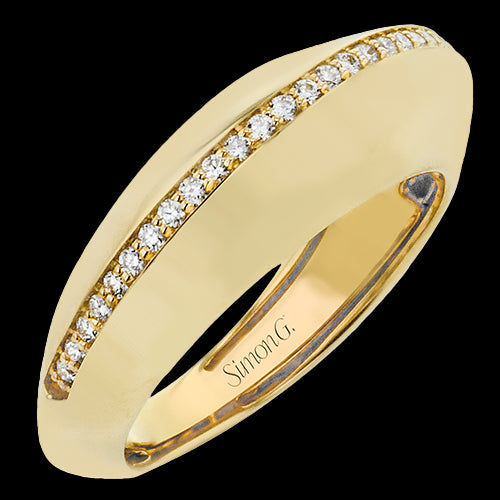 Right Hand Ring in 18k Gold with Diamonds