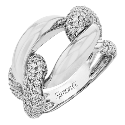 Right Hand Ring in 18k Gold with Diamonds